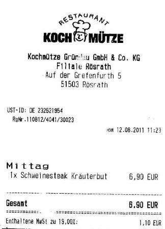 mihh Hffner Kochmtze Restaurant